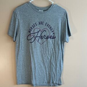 Fifth Sun Gray 'Nurses Are Everyday Heroes' Tee